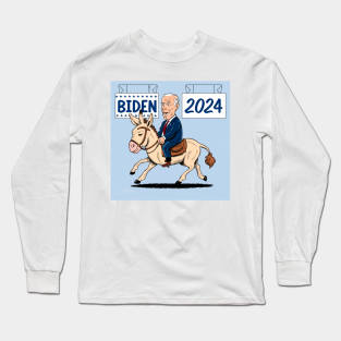 Biden 2024 Long Sleeve T-Shirt